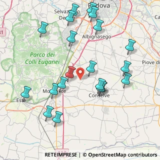 Mappa Via Valdolmo Prima Str., 35020 San Pietro Viminario PD, Italia (9.0445)