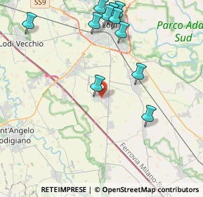 Mappa 26815 Massalengo LO, Italia (4.76182)