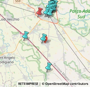 Mappa 26815 Massalengo LO, Italia (5.00842)