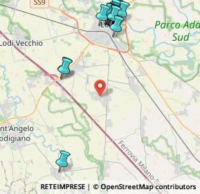 Mappa 26815 Massalengo LO, Italia (5.44158)