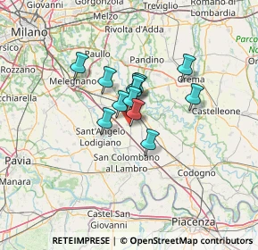 Mappa 26815 Massalengo LO, Italia (8.05167)