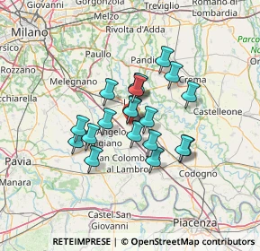 Mappa 26815 Massalengo LO, Italia (9.5995)