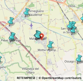 Mappa 26815 Massalengo LO, Italia (2.81579)