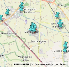 Mappa 26815 Massalengo LO, Italia (2.392)