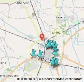 Mappa Via P. Grocco, 27036 Mortara PV, Italia (1.72636)