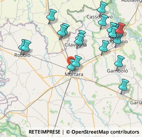 Mappa Via P. Grocco, 27036 Mortara PV, Italia (8.8705)