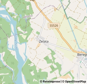 Mappa Piazza della Chiesa, 27021 Bereguardo PV, Italia (1.444)