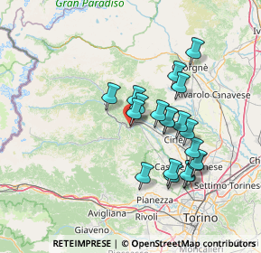 Mappa Via R. Miglietti, 10070 Germagnano TO, Italia (12.448)