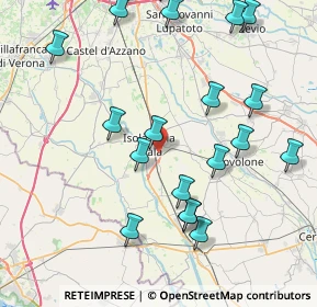 Mappa Via A. Cestro, 37063 Isola della Scala VR, Italia (9.4765)