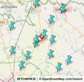 Mappa Via del Borgo, 27010 Bornasco PV, Italia (4.502)