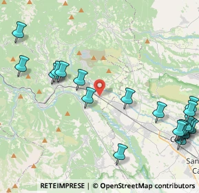 Mappa Stradale Mathi, 10070 Balangero TO, Italia (5.686)