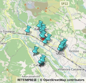 Mappa SP2, 10070 Balangero TO, Italia (1.358)