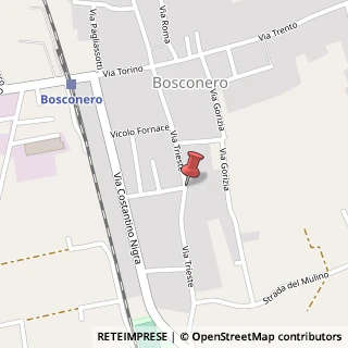 Mappa Vicolo Corte, 12, 10080 Bosconero, Torino (Piemonte)