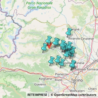 Mappa Via Fontana, 10070 Traves TO, Italia (11.96)