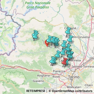 Mappa Via Fontana, 10070 Traves TO, Italia (12.79526)