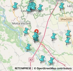 Mappa Via della Boatara, 27021 Bereguardo PV, Italia (4.939)