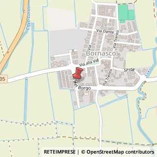 Mappa Via del Borgo, 7, 27010 Bornasco, Pavia (Lombardia)