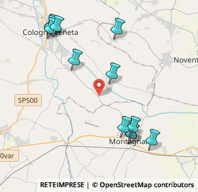Mappa Via Crosare di Sotto, 37040 Roveredo di Guà VR, Italia (4.60333)