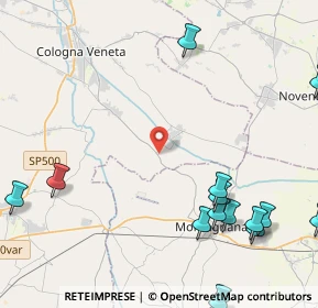 Mappa Via Crosare di Sotto, 37040 Roveredo di Guà VR, Italia (6.9115)