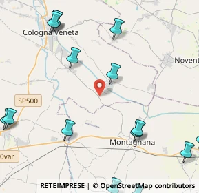 Mappa Via Crosare di Sotto, 37040 Roveredo di Guà VR, Italia (6.7155)