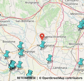 Mappa Via Crosare di Sotto, 37040 Roveredo di Guà VR, Italia (27.70294)