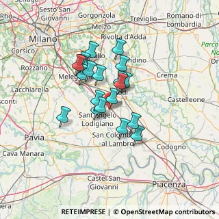 Mappa Delle, 26854 Pieve Fissiraga LO, Italia (10.0985)