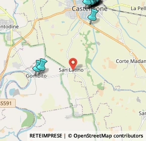 Mappa Strada Provinciale, 26012 Castelleone CR, Italia (3.3105)
