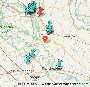 Mappa Strada Provinciale, 26012 Castelleone CR, Italia (9.0485)