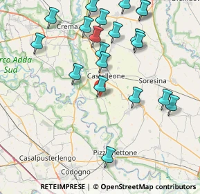 Mappa Strada Provinciale, 26012 Castelleone CR, Italia (9.087)