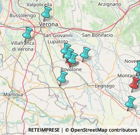 Mappa Via Dante Alighieri, 37051 Bovolone VR, Italia (17.5)