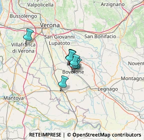 Mappa Via Dante Alighieri, 37051 Bovolone VR, Italia (18.18545)