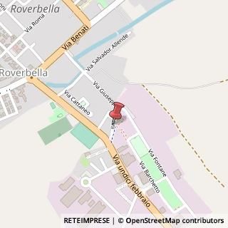 Mappa Via Mazzini, 76, 46048 Roverbella, Mantova (Lombardia)