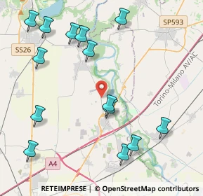 Mappa SP di Rondissone, 10030 Rondissone TO, Italia (4.93214)