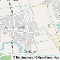 Hartă Vellezzo Bellini