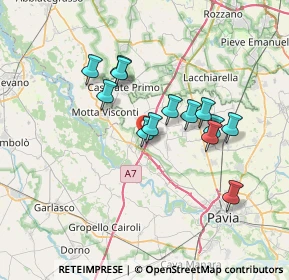 Mappa Via Frà Riccardo Pampuri, 27020 Trivolzio PV, Italia (5.82154)