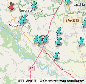 Mappa Via Frà Riccardo Pampuri, 27020 Trivolzio PV, Italia (5.5945)