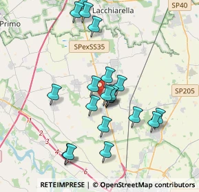 Mappa Via Giotto, 27012 Certosa di Pavia PV, Italia (3.493)