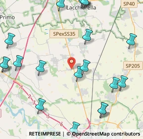 Mappa Via Giotto, 27012 Certosa di Pavia PV, Italia (5.7255)