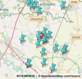 Mappa Via Giotto, 27012 Certosa di Pavia PV, Italia (4.068)
