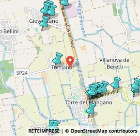 Mappa Via Giotto, 27012 Certosa di Pavia PV, Italia (1.382)
