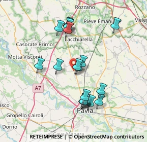 Mappa Via Giotto, 27012 Certosa di Pavia PV, Italia (7.01789)