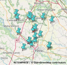 Mappa Via Giotto, 27012 Certosa di Pavia PV, Italia (6.59474)