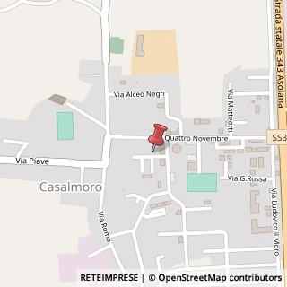 Mappa Via grazia deledda 10, 46040 Casalmoro, Mantova (Lombardia)