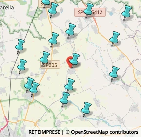 Mappa Via San Giovanni Bosco, 27010 Ceranova PV, Italia (4.80353)