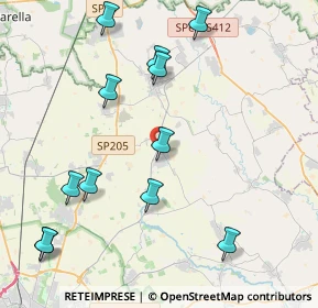 Mappa Via San Giovanni Bosco, 27010 Ceranova PV, Italia (4.78167)