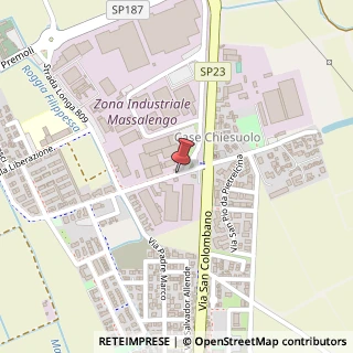 Mappa Strada Longa 809, 19/A, 26815 Massalengo, Lodi (Lombardia)