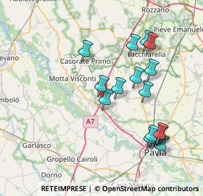 Mappa Via Perotti, 27020 Trivolzio PV, Italia (7.69188)