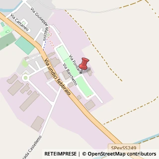 Mappa Via Fontane,  1, 46100 Roverbella, Mantova (Lombardia)