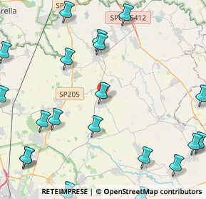 Mappa Via Guglielmo Marconi, 27010 Ceranova PV, Italia (6.154)