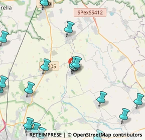 Mappa Via Guglielmo Marconi, 27010 Ceranova PV, Italia (6.259)